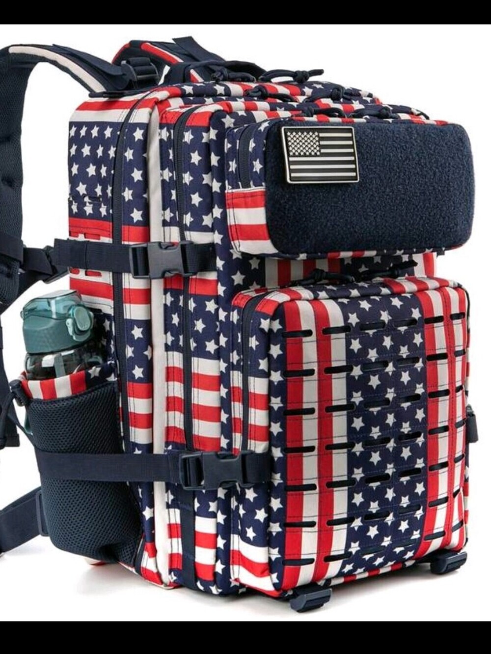 American Flag Tactical Backpack - Red, White & Blue